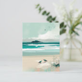 Vakantie Feestdagenkaart (Staand voorkant)