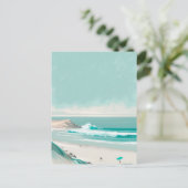 Vakantie Feestdagenkaart (Staand voorkant)