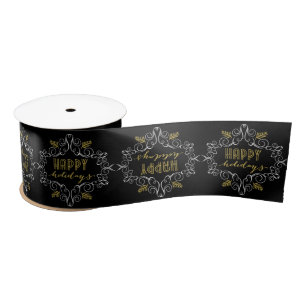 Vakantie Feestelijke Foliage Deco Gold Holiday Lint