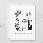 Vakantie feestuitnodiging - Funny ClaraT Kaart (Voorkant)