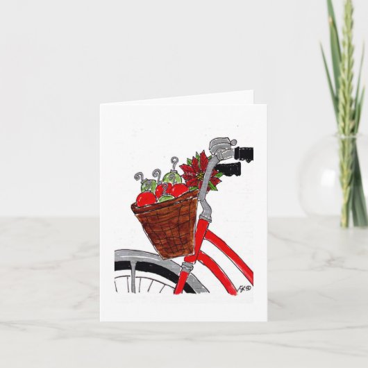 Vakantie fiets  kaart (Voorkant)