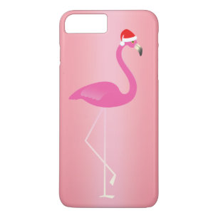 Vakantie Flamingo iPhone 7 in Roos iPhone 8 Plus / 7 Plus Hoesje