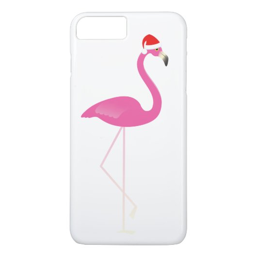 Vakantie Flamingo iPhone 7 in wit Case-Mate iPhone Case (Achterkant)