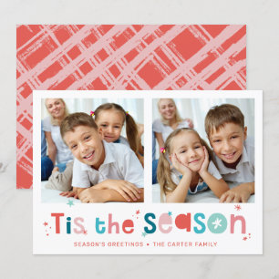 VAKANTIE FOTO leuk citaat tis het seizoen 2 foto Feestdagenkaart