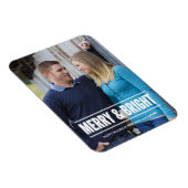 Vakantie foto magneten gepersonaliseerde kerst (Rechterzijde)