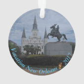 Vakantie Geheugen Ornament Personaliseer Kerst (achterkant)