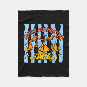 Vakantie gezinskampeertocht 2026 fleece deken