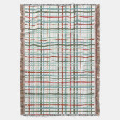 Vakantie Gingham - Vredig Deken (Voorkant Verticaal)