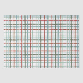Vakantie Gingham - Vredig Tissuepapier