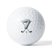Vakantie golfballen Alpha-nummer 7