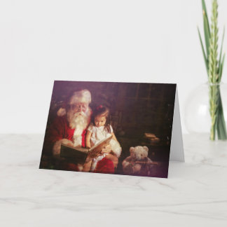Vakantie Groeten Kaart met Sinterklaas