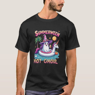 Vakantie Halloween Party Group Funny Summerween Wi T-shirt