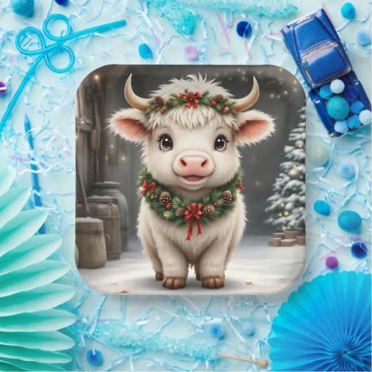 Vakantie Highland Party Borden Papieren Bordje (Feest)