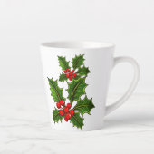 Vakantie Holly Latte Mok (Rechts)