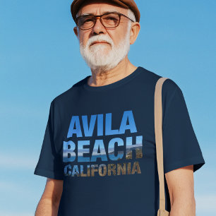 Vakantie in Avila Beach, Californië T-shirt