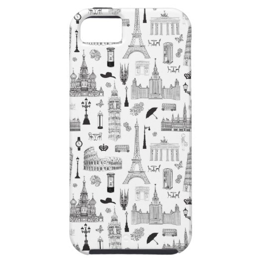 Vakantie in Europa Case-Mate iPhone Case (Achterkant)