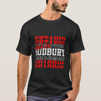 Vakantie in Greater Sudbury Ontario Canada T-shirt