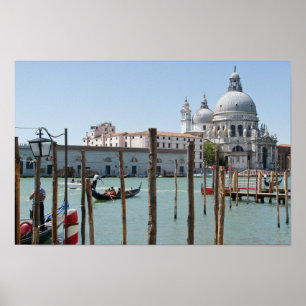 Vakantie in het landschapsposter van Venetië Poster