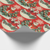 vakantie in het rood cadeaupapier (Hoek)