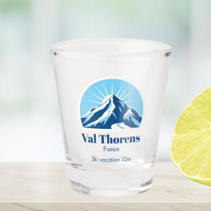 Vakantie in het skigebied Val Thorens France Shot Glas