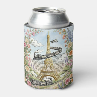 Vakantie in Parijs, Feest, Eiffeltoren, Franse Kun Blikjeskoeler
