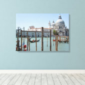 Vakantie in Venetië landschap canvas Afdruk (Insitu (Houten vloer))