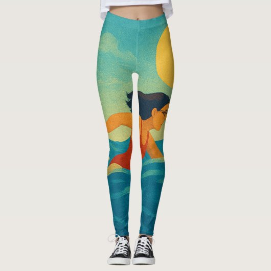 Vakantie is leggings (Voorkant)