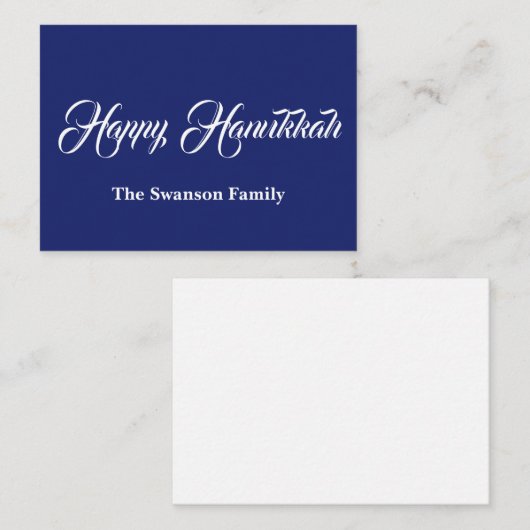 Vakantie Kaart Flat Kaart Notitiekaartje (Voorkant / Achterkant)