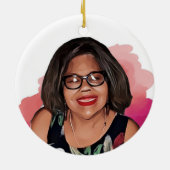 Vakantie Keramisch Ornament (Achterkant)