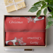 Vakantie Kerst Beer Tissuepapier (Geschenk)