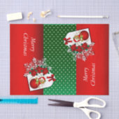 Vakantie Kerst Beer Tissuepapier (Craft)