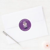 Vakantie Kerst Notenkraker Sticker (Envelop)