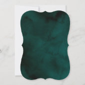 Vakantie kerstboom boog, groen kerstfeest kaart (Achterkant)