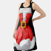 Vakantie kerstman Humor Schort (Insitu)