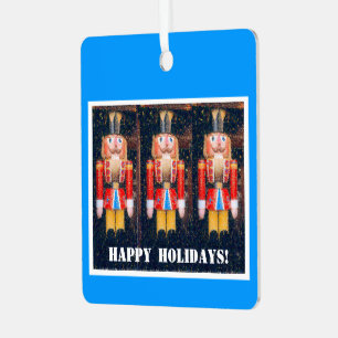 Vakantie/kerstversiering, Nutcracker Metal Orn Metalen Ornament