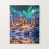 Vakantie kerstvibes legpuzzel (Verticaal)