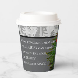 VAKANTIE klein Papieren Bekers