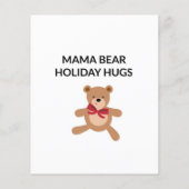 Vakantie knuffels Flyer (Achterkant)