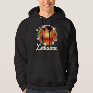 vakantie Lahaina Maui tropische zonneboe Hoodie