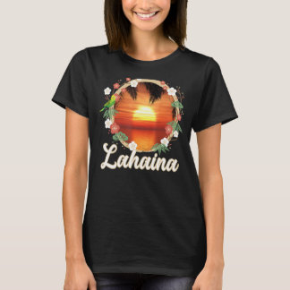 vakantie Lahaina Maui tropische zonneboe T-shirt