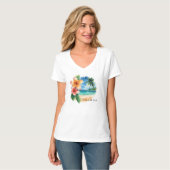 Vakantie, Laten we naar het strand gaan T-shirt (Voorkant volledig)
