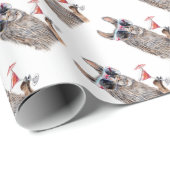 Vakantie Llama Cadeaupapier (Rol Hoek)