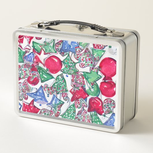 Vakantie Magic Kerstboom Lunch Box (Achterkant)