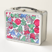 Vakantie Magic Kerstboom Lunch Box (Voorkant)