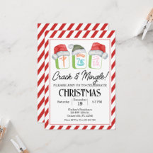 Vakantie Mahjong Party bewerkbare uitnodiging, Mah