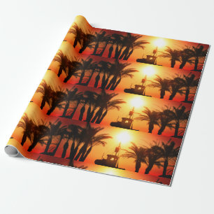 Vakantie Matte Wrapping Papier, Cadeaupapier