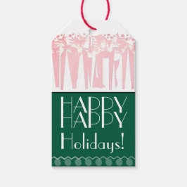 VAKANTIE MET ART DECO CADEAULABEL