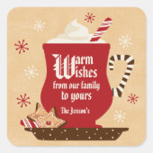 Vakantie Mok Sticker (Voorkant)