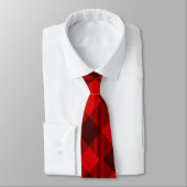 Vakantie Newfoundland Red Buffalo Plaid Kerstmis Stropdas (Gebonden)