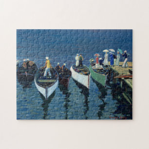 Vakantie op de Hudson George Luks Legpuzzel